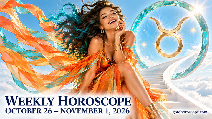 Taurus week horoscope October 26—November 1, 2026