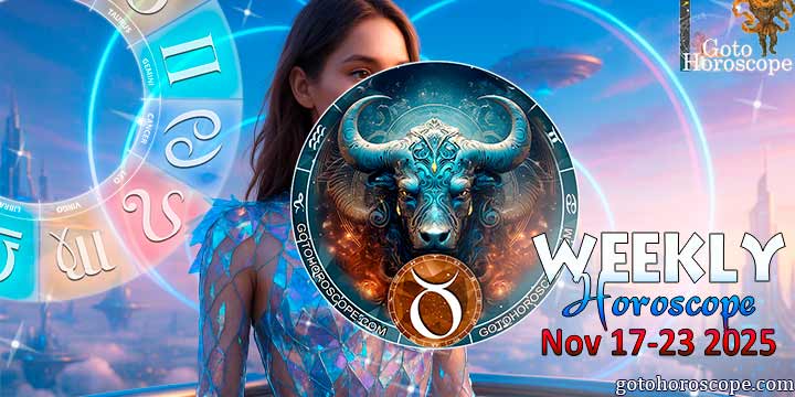 Taurus week horoscope November 17—23, 2025