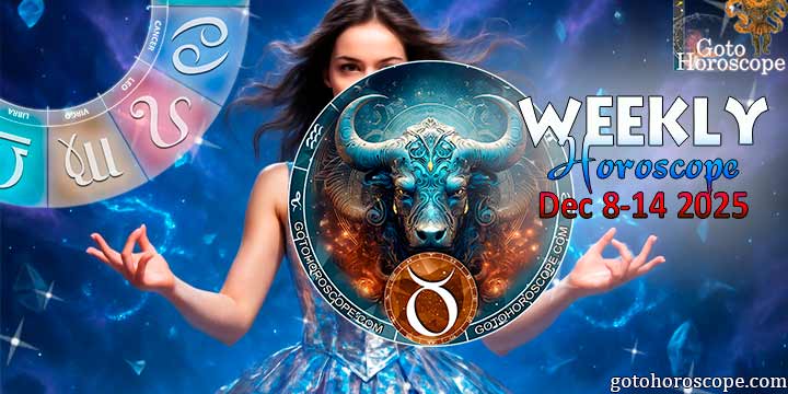Taurus week horoscope December 8—14, 2025