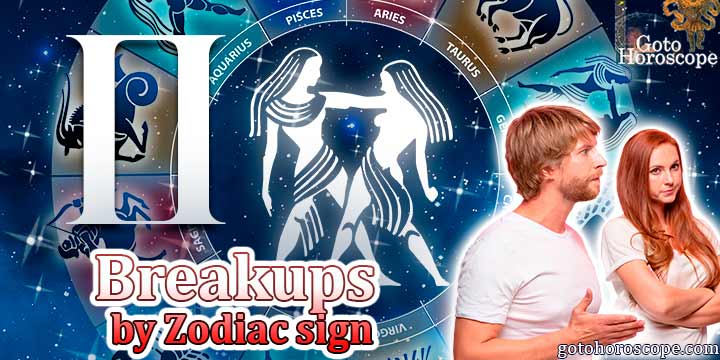 Breakups and Ending Love Relationships for Gemini