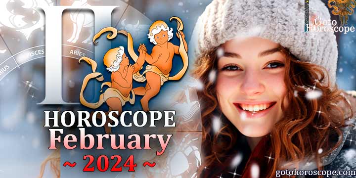 Gemini monthly Horoscope for February 2024 