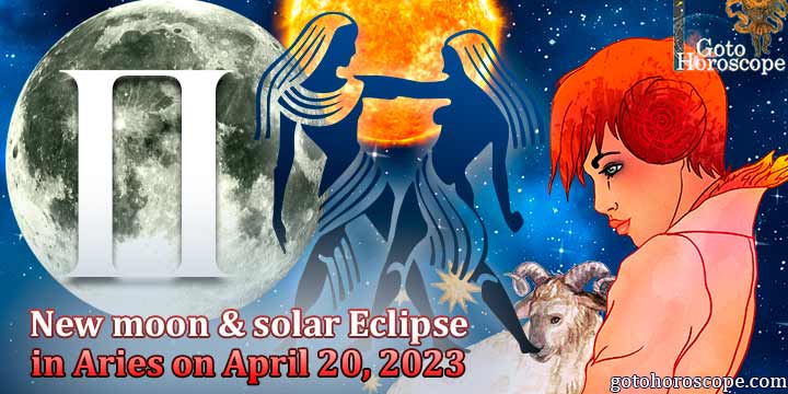 Horoscope Gemini New moon & Eclipse in Aries