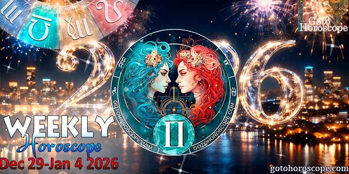 Gemini week horoscope December 28—3, 2025