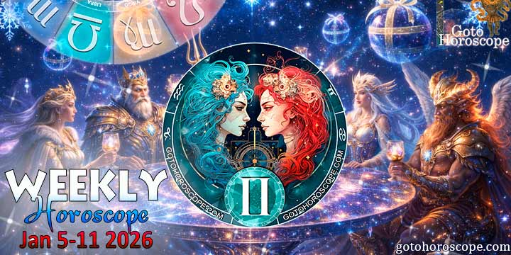 Gemini week horoscope January 5—11, 2026
