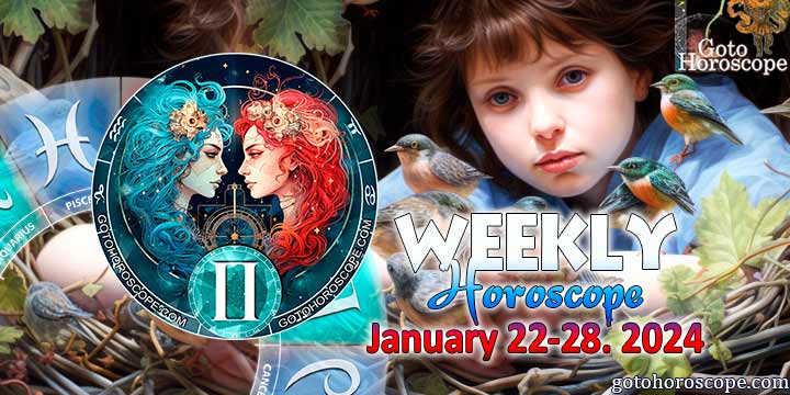 Gemini week horoscope January 22—28, 2024