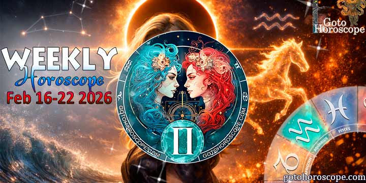 Gemini week horoscope February 16—22, 2026