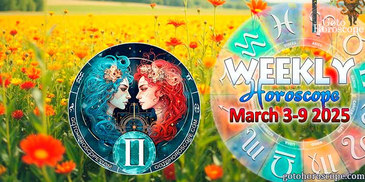 Gemini week horoscope March 3—9, 2025