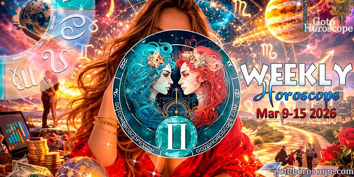 Gemini week horoscope March 9—15, 2026