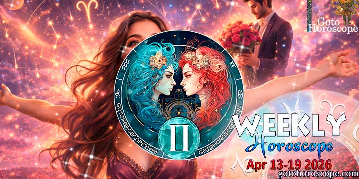Gemini week horoscope April 13—19, 2026