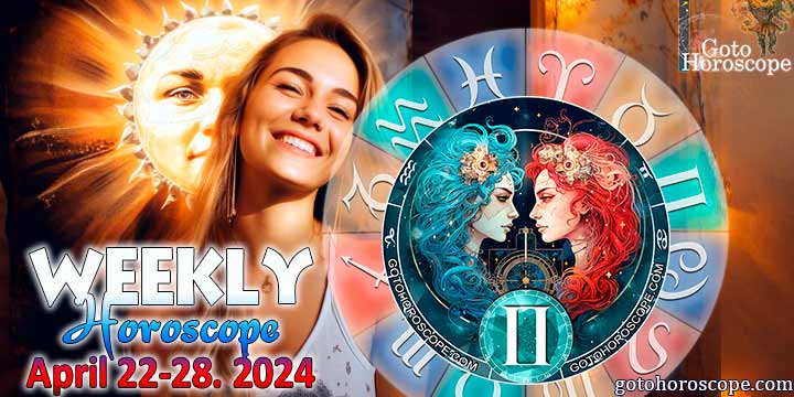 Gemini week horoscope April 22—28, 2024