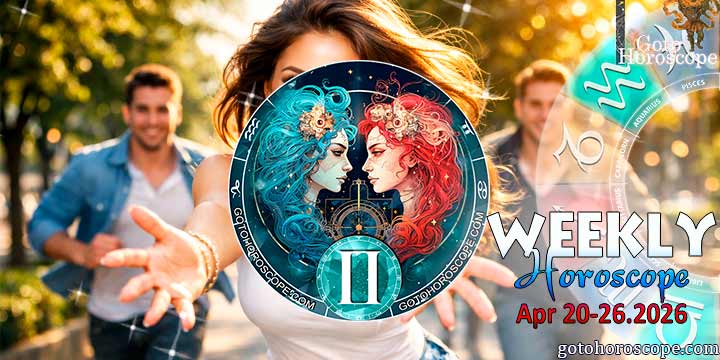 Gemini week horoscope April 20—26, 2026