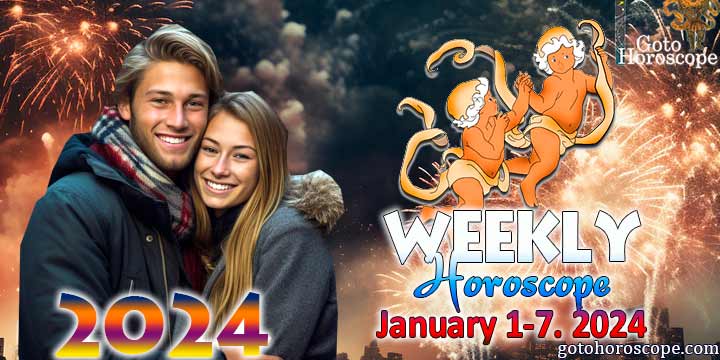 Gemini week horoscope January 1—7. 2024