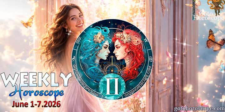 Gemini week horoscope June 1—7, 2026