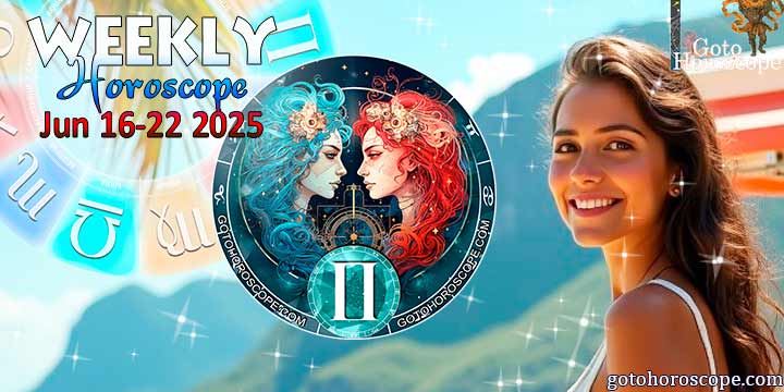 Gemini week horoscope June 16—22, 2025