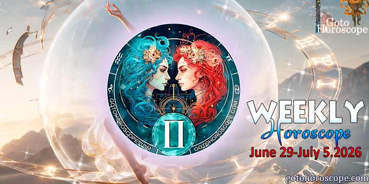 Gemini week horoscope June 29—July 5, 2026