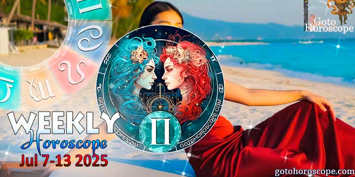 Gemini week horoscope July 7—13, 2025