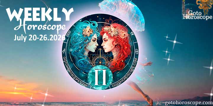 Gemini week horoscope July 20—26, 2026