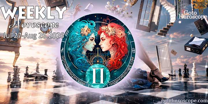 Gemini week horoscope July 27—August 2, 2026