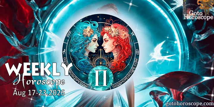 Gemini week horoscope August 17—23, 2026