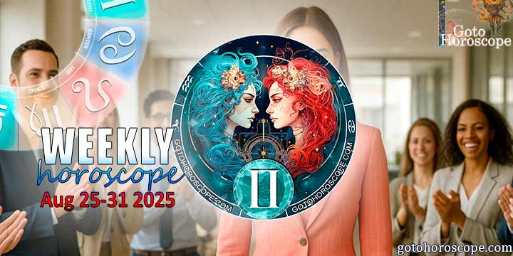 Gemini week horoscope August 25—31, 2025
