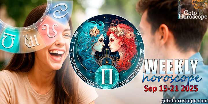 Gemini week horoscope September 15—21, 2025