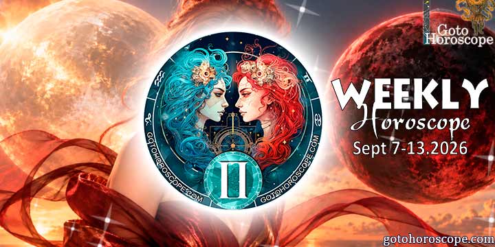 Gemini week horoscope September 14—20, 2026