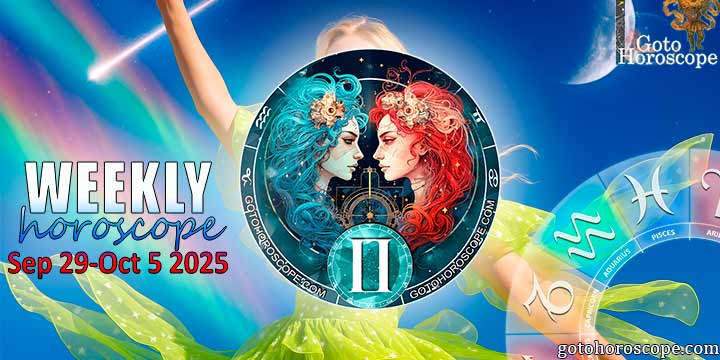 Gemini week horoscope September 29—5, 2025