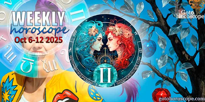 Gemini week horoscope October 6—12, 2025