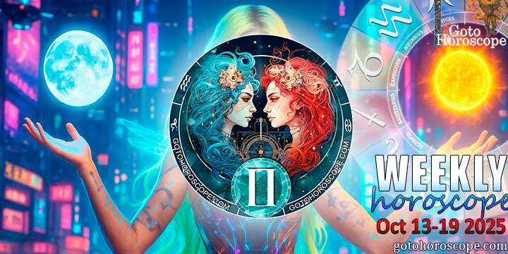Gemini week horoscope October 13—19, 2025