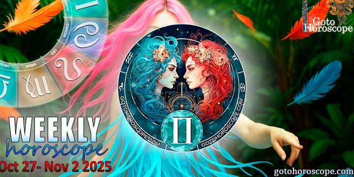 Gemini week horoscope October 27—November 2, 2025