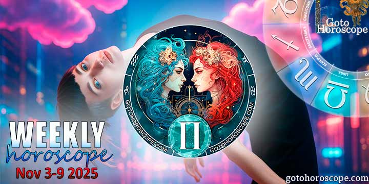 Gemini week horoscope November 3—9, 2025