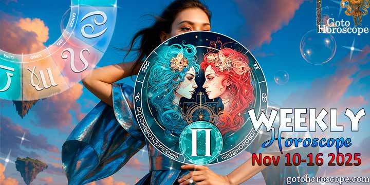 Gemini week horoscope November 10—16, 2025