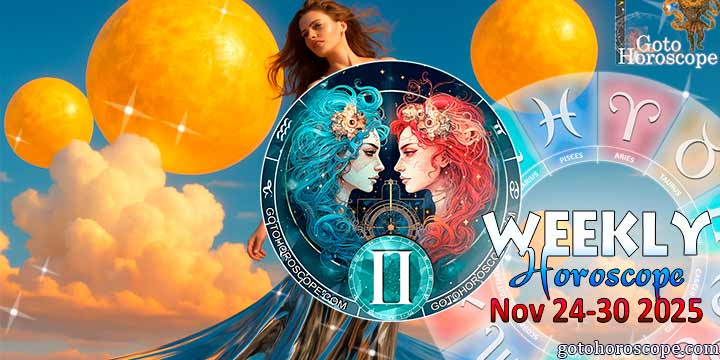 Gemini week horoscope November 24—30, 2025