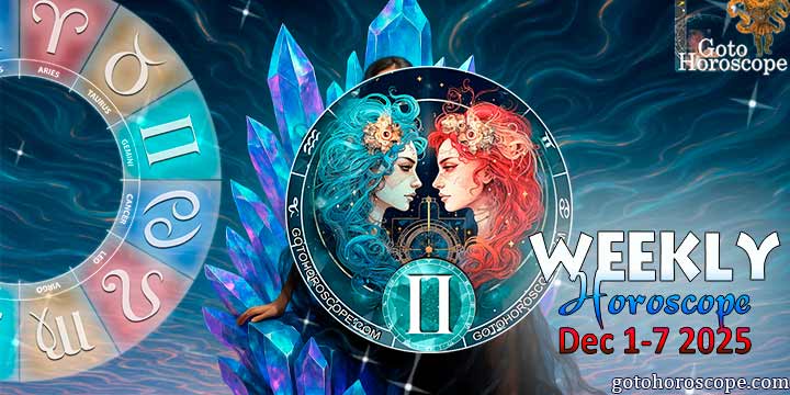 Gemini week horoscope December 1—7, 2025