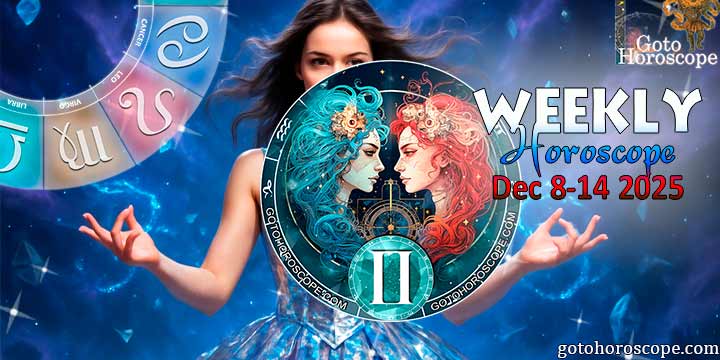 Gemini week horoscope December 8—14, 2025