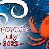 Cancer monthly Horoscope for July 2023 