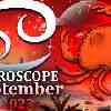 Cancer monthly Horoscope for September 2023
