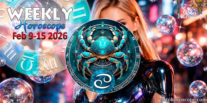 Cancer week horoscope February 9—15, 2026