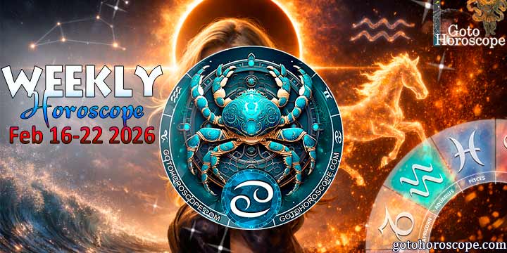 Cancer week horoscope February 16—22, 2026