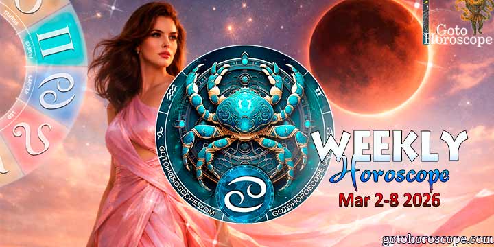 Cancer week horoscope March 2—8, 2026