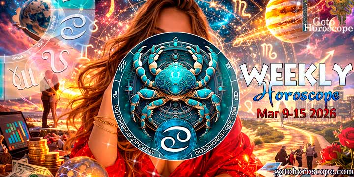 Cancer week horoscope March 9—15, 2026