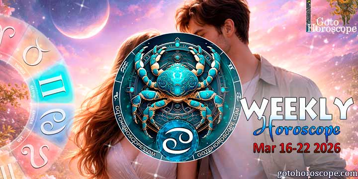 Cancer week horoscope March 16—22, 2026