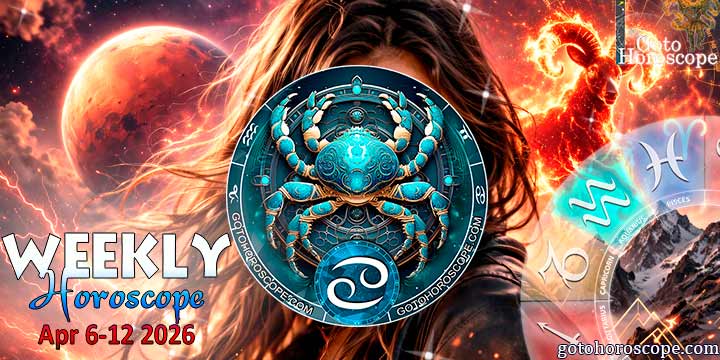 Cancer week horoscope April 6—12, 2026