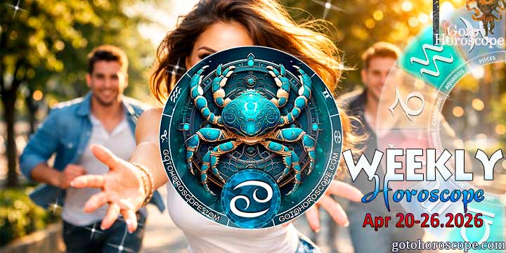 Cancer week horoscope April 20—26, 2026