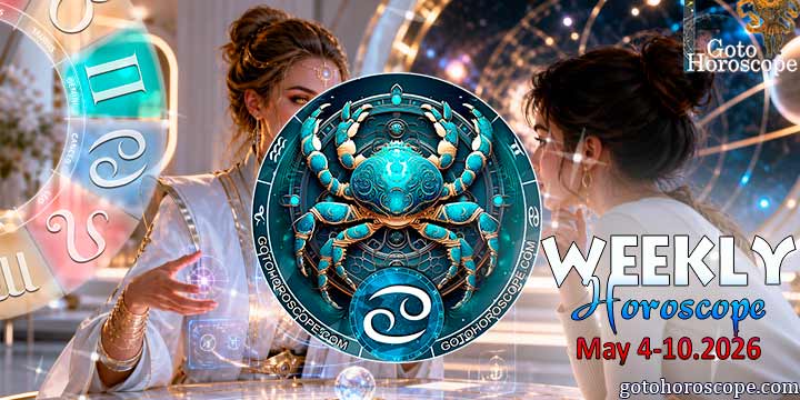 Cancer week horoscope May 4—10, 2026
