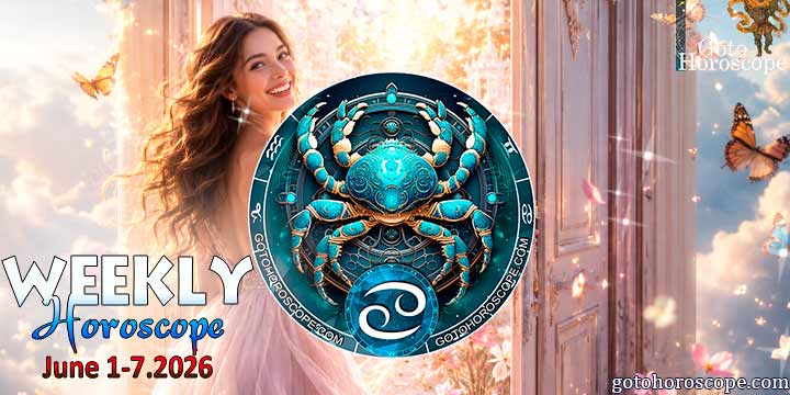 Cancer week horoscope June 1—7, 2026