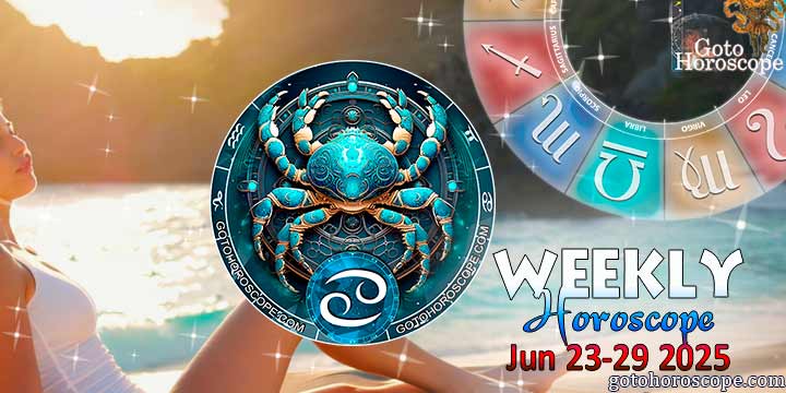 Cancer week horoscope June 23—29, 2025