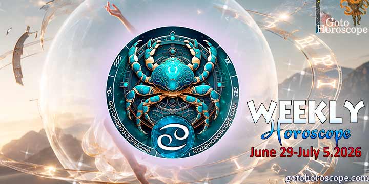 Cancer week horoscope June 29—July 5, 2026