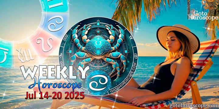 Cancer week horoscope July 14—20, 2025