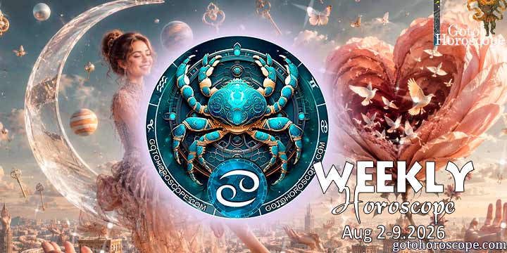 Cancer week horoscope August 2—8, 2026